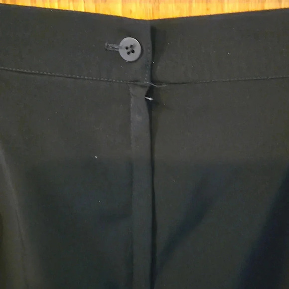 Bedford Fair Lifestyles Vintage 80s 90s Women's 22 Solid Black Maxi Skirt - Picture 3 of 14